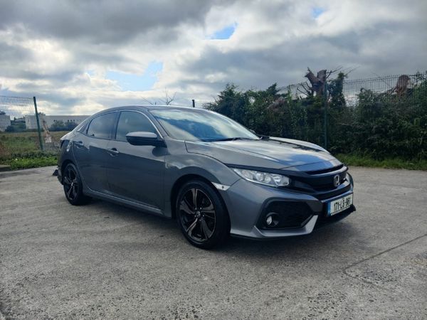 Honda Civic Hatchback, Petrol, 2017, Grey