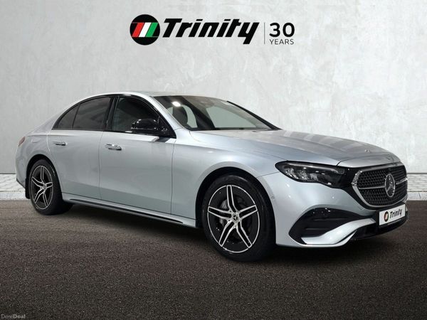 Mercedes-Benz E-Class Saloon, Diesel Plug-in Hybrid, 2025, Silver