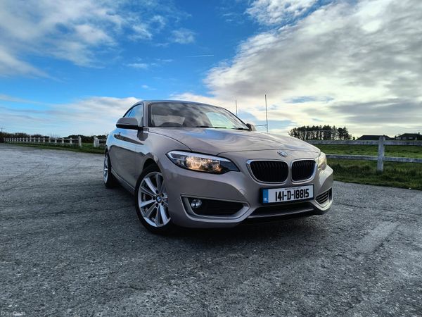 BMW 2-Series Coupe, Diesel, 2014, Silver