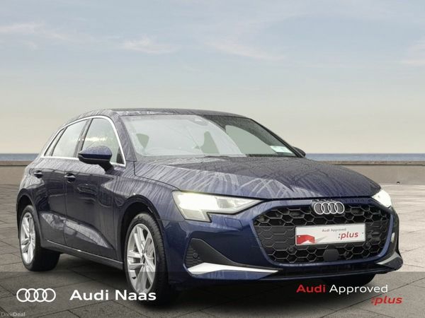 Audi A3 Hatchback, Petrol Plug-in Hybrid, 2025, Blue
