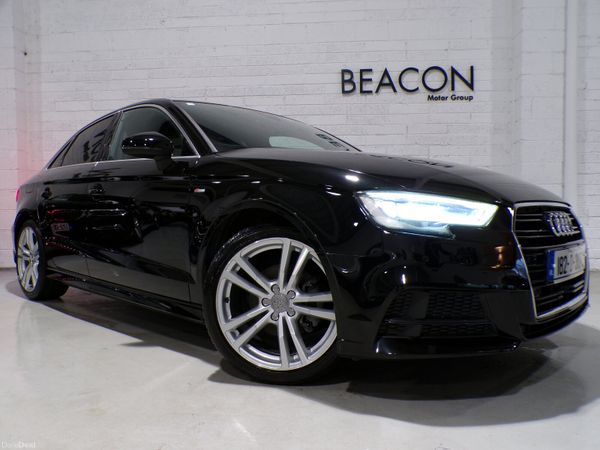 Audi A3 Saloon, Petrol, 2018, Black
