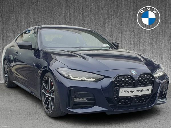 BMW 4-Series Coupe, Petrol, 2023, Blue