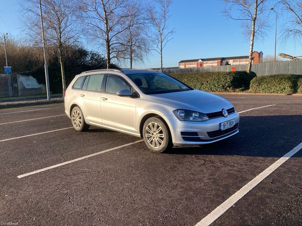 Volkswagen Golf Estate, Diesel, 2015, Silver