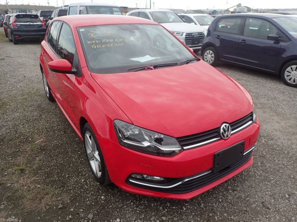 Volkswagen Polo Hatchback, Petrol, 2017, Red