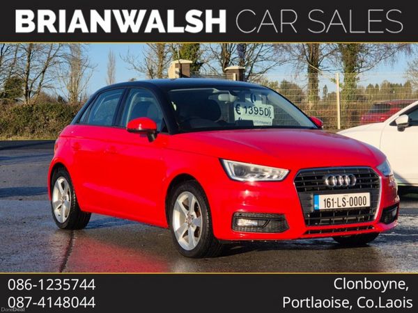 Audi A1 Hatchback, Petrol, 2016, Red