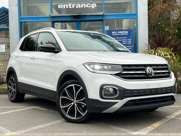 Volkswagen T-Cross SUV, Petrol, 2020, White
