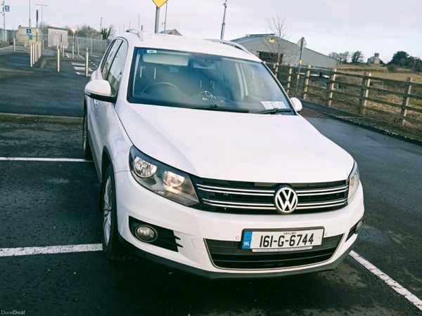 Volkswagen Tiguan SUV, Diesel, 2016, White