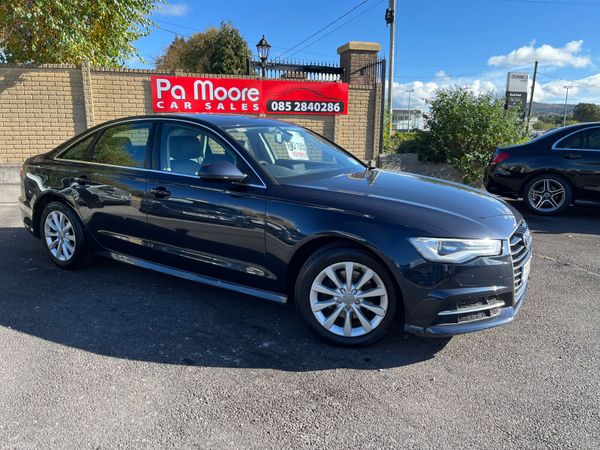 Audi A6 Saloon, Diesel, 2017, Blue
