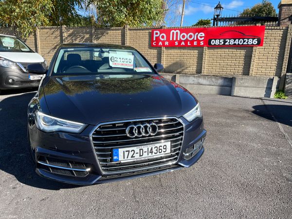 Audi A6 Saloon, Diesel, 2017, Blue