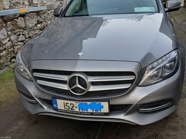 Mercedes-Benz C-Class Saloon, Diesel, 2015, Silver