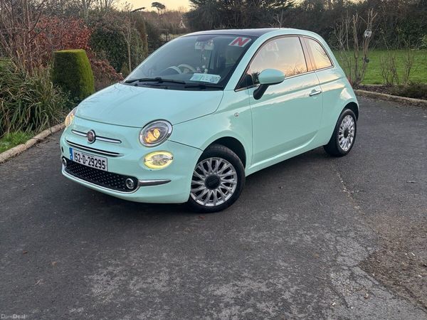 Fiat 500 Hatchback, Petrol, 2015, Green