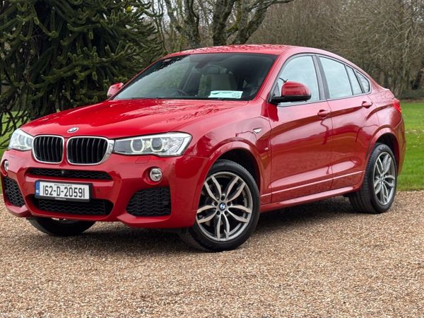 BMW X4 SUV, Diesel, 2016, Red