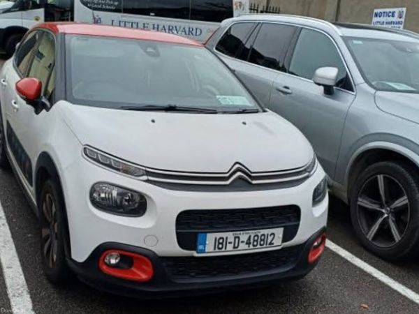 Citroen C3 Hatchback, Petrol, 2018, White