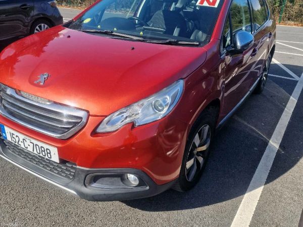 Peugeot 2008 SUV, Diesel, 2015, Red