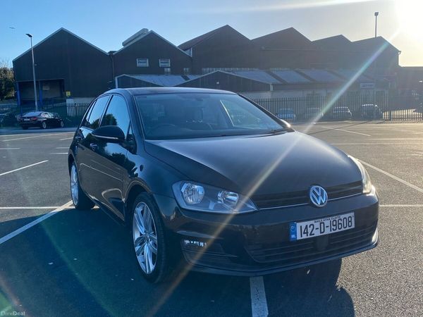 Volkswagen Golf Hatchback, Diesel, 2014, Black