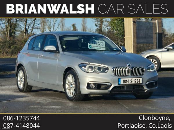BMW 1-Series Hatchback, Petrol, 2018, Silver