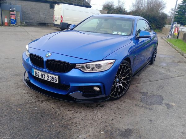 BMW 4-Series Coupe, Diesel, 2015, Blue