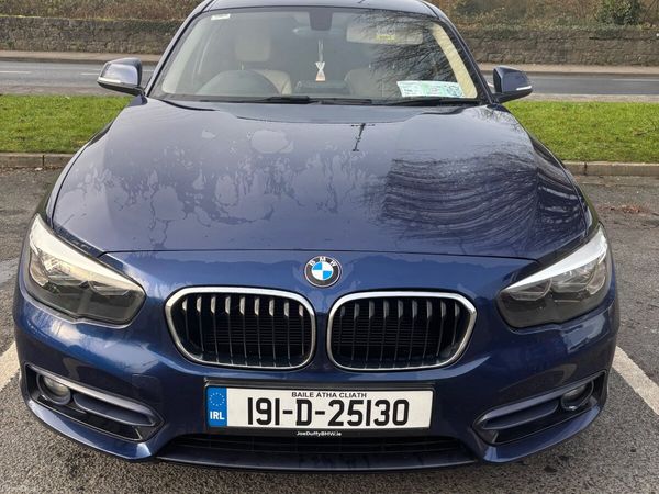 BMW 1-Series Hatchback, Petrol, 2019, Blue
