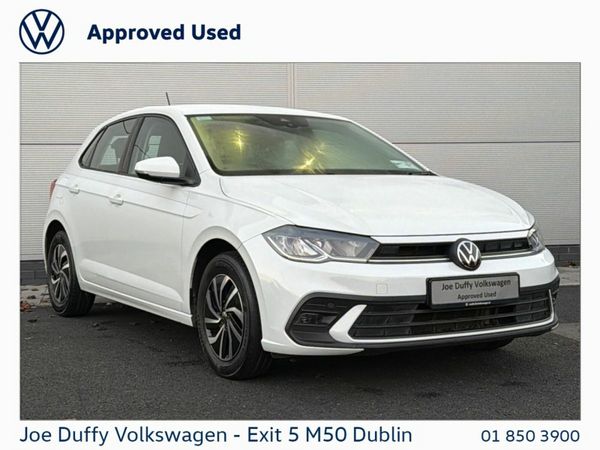 Volkswagen Polo Hatchback, Petrol, 2023, White