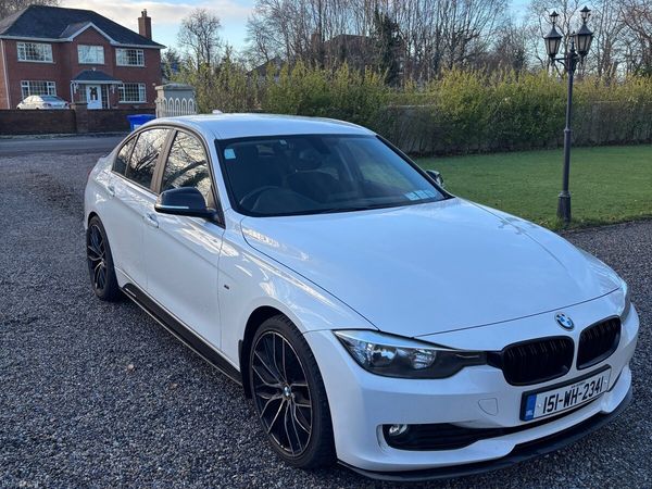 BMW 3-Series Saloon, Diesel, 2015, White