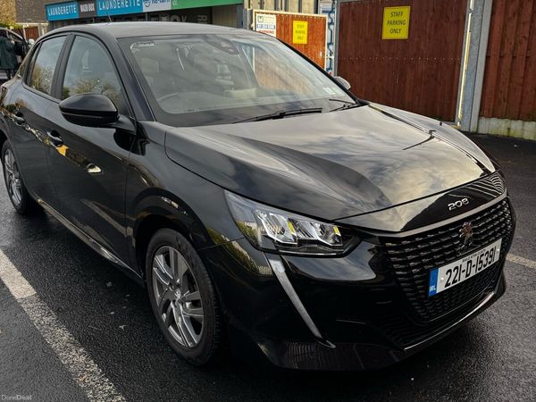 Peugeot 208 Hatchback, Petrol, 2022, Black