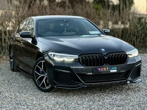 BMW 5-Series Saloon, Petrol Plug-in Hybrid, 2021, Grey