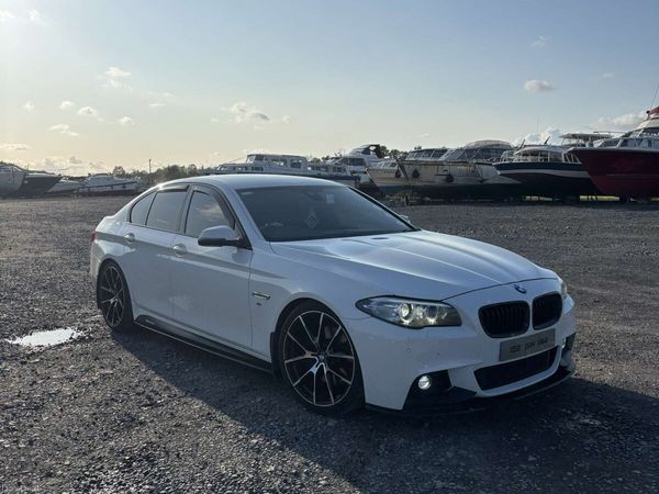 BMW 5-Series Saloon, Diesel, 2015, White