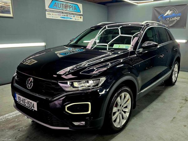 Volkswagen T-Roc SUV, Petrol, 2019, Black