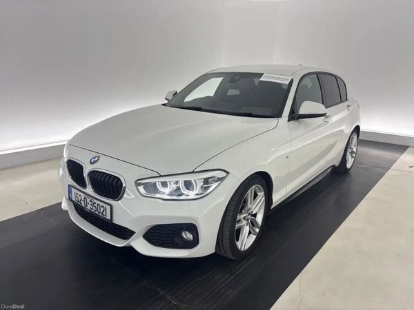 BMW 1-Series Hatchback, Petrol, 2015, White