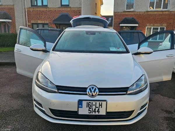 Volkswagen Golf Hatchback, Petrol, 2016, White