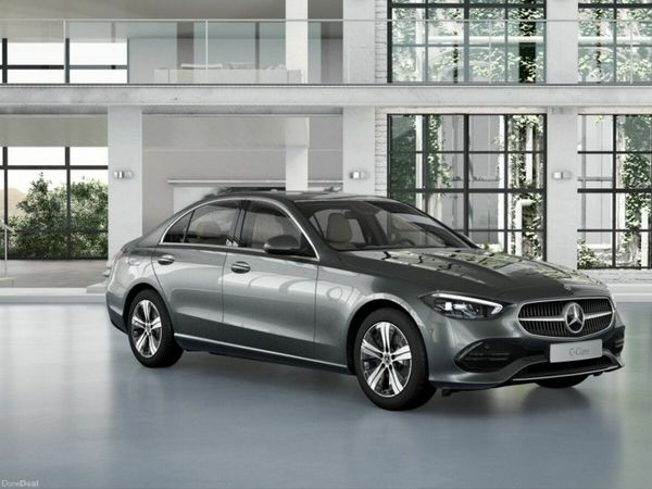 Mercedes-Benz C-Class Saloon, Petrol Hybrid, 2023, Grey