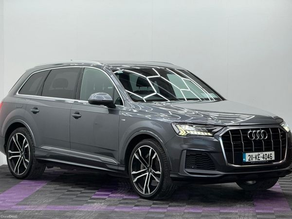 Audi Q7 SUV, Petrol Plug-in Hybrid, 2021, Grey