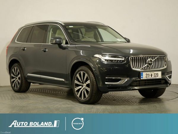 Volvo XC90 SUV, Petrol Plug-in Hybrid, 2021, Grey