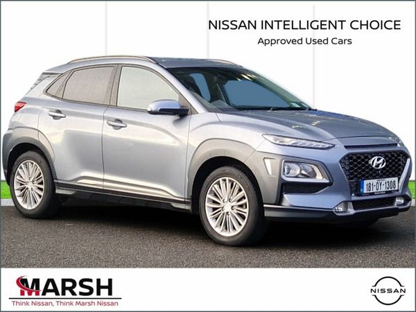 Hyundai KONA Hatchback, Petrol, 2018, Grey