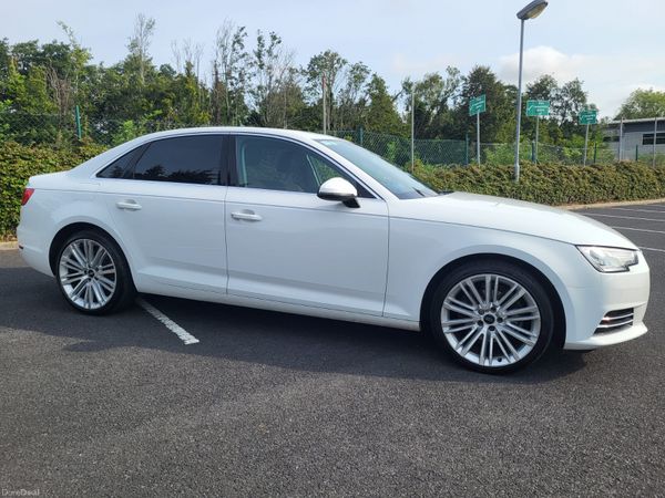 Audi A4 Saloon, Petrol, 2017, White