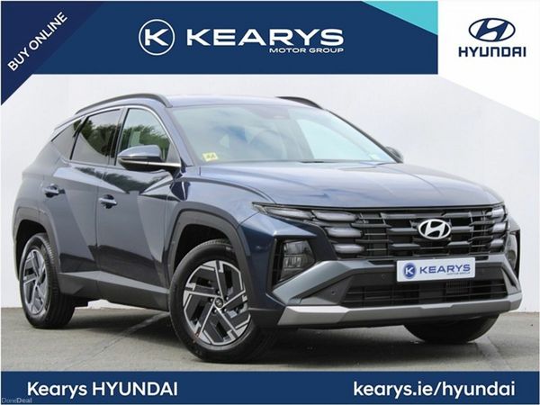 Hyundai Tucson SUV, Petrol Hybrid, 2024, Blue