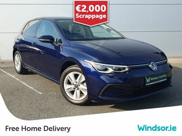 Volkswagen Golf Hatchback, Petrol, 2022, Blue