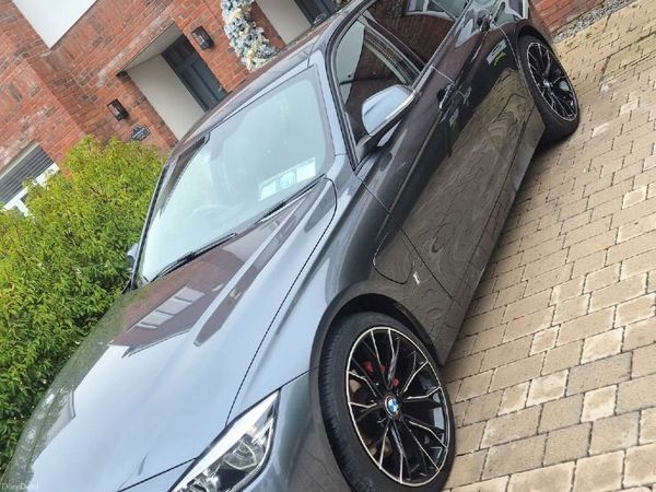 BMW 3-Series Saloon, Petrol Plug-in Hybrid, 2018, Grey