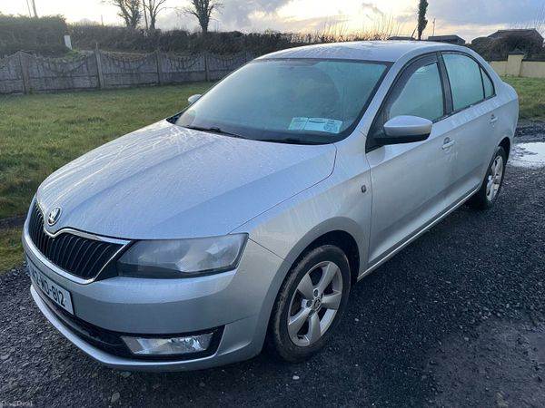Skoda Rapid Hatchback, Diesel, 2014, Silver