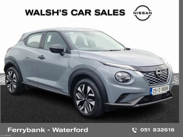 Nissan Juke SUV, Petrol Hybrid, 2025, Grey