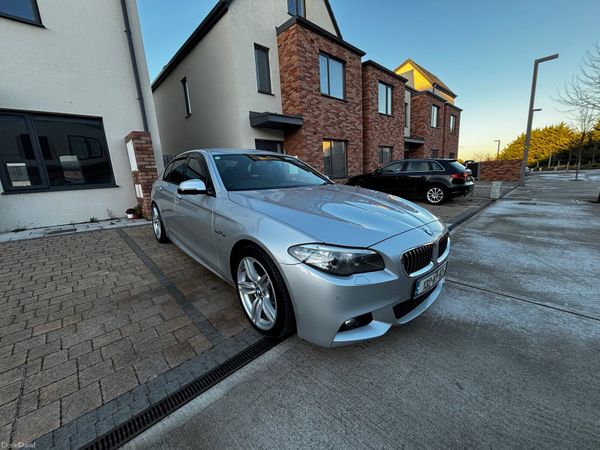 BMW 5-Series Saloon, Diesel, 2013, Silver