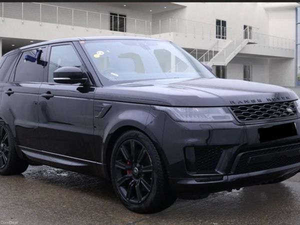 Land Rover Range Rover Sport SUV, Petrol Hybrid, 2020, Black