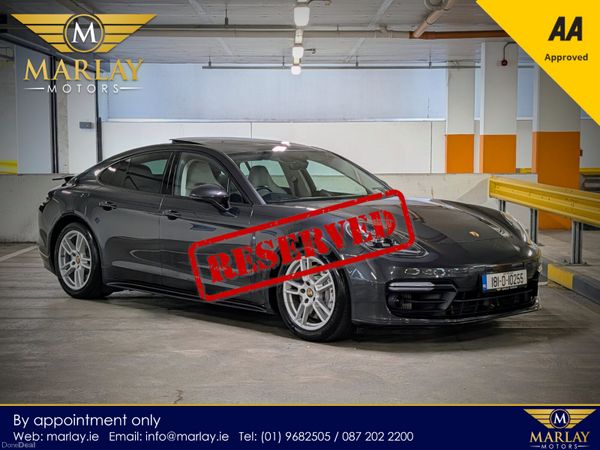 Porsche Panamera Hatchback, Petrol Plug-in Hybrid, 2018, Grey