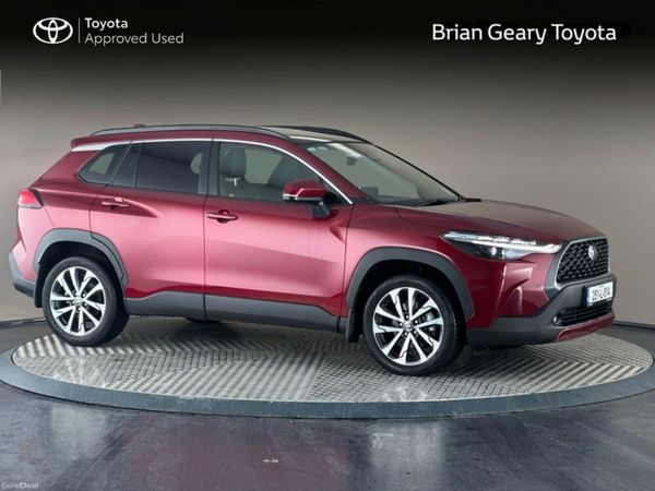 Toyota Corolla Cross Hatchback, Petrol Hybrid, 2025, Red