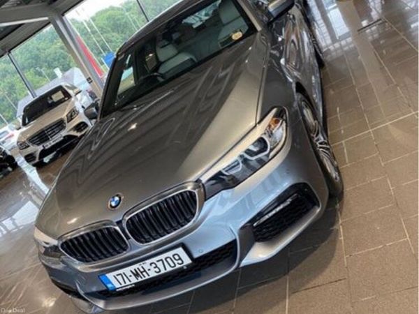 BMW 5-Series Saloon, Diesel, 2017, Blue