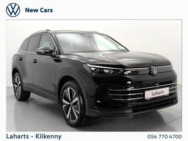 Volkswagen Tiguan SUV, Petrol Plug-in Hybrid, 2026, Black