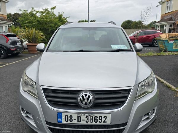 Volkswagen Tiguan SUV, Petrol, 2008, Silver