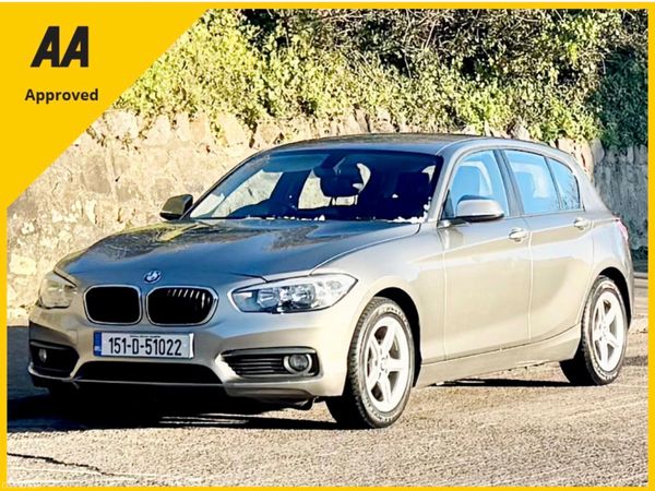 BMW 1-Series Hatchback, Diesel, 2015, Silver