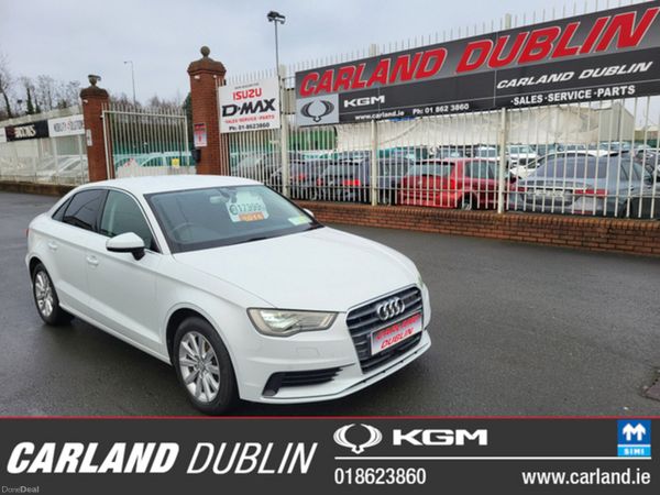 Audi A3 Saloon, Petrol, 2016, White