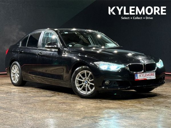 BMW 3-Series Saloon, Petrol Hybrid, 2017, Black